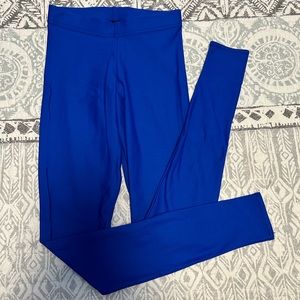 BlackMilk Matte Royal Blue Leggings